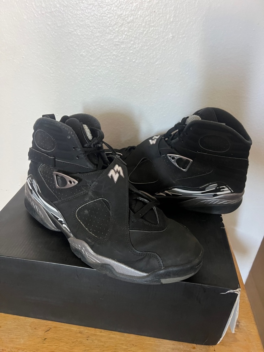 Jordan Black High-Top Sneakers